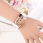 Color scale retro square women's quartz watch — image 12 of 22
