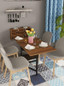 Creative Solid Wood Folding Wall Mounted Kitchen And Balcony Retractable Dining Table Sundries — image 9 of 19