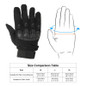 Tactical Gloves for Men, Full Finger Gloves Touchscreen Motorcycle Gloves with Palm Pads for Motorcycle Cycling Tactical Training Airsoft Paintball Shooting Hunting Hiking Camping Climbing — image 13 of 17
