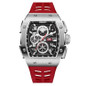 Chronograph Multifunction Watch Men Luxury Tonneau Watch Calendar Date Luminous Waterproof Men Watch — image 5 of 8