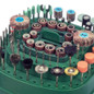 Universal Tool 276 Pc Rotary Tool Accessories Kit on Revolving Stand — image 5 of 8