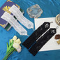 Delicate Lace Flower Gloves Fashion Accessory Fingerless Long Gloves For Proms — image 7 of 13