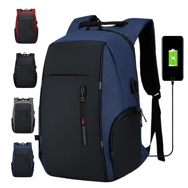 Men's Laptop Backpack,  Anti-theft Bag Large Capacity Business Bag For Travel, USB Charging Backpack College School Computer Bag Gift For Men & Women — image 1 of 46