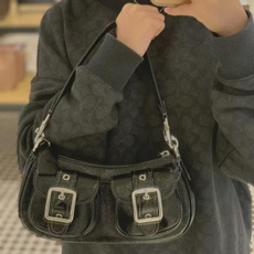 Koujia Vintage Shoulder Bag Retro French Baguette Crossbody Bag for Women — image 3 of 12