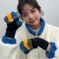 Cartoon Funny Expression Gloves Five Finger Gloves for Outdoor Cycling — image 10 of 12