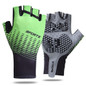 Breathable Half Finger Cycling Gloves Riding Fishing Gloves Anti-Slip Gloves — image 6 of 14