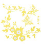 Butterfly Flower Vine Bathroom Wall Stickers Home Decoration Wallpaper Wall Decals For Toilet Decorative Sticker Home Decor — image 13 of 23