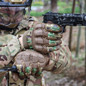 Tactical Shooting Gloves - All-Purpose Outdoor Sports Gloves with Anti-Slip Grip & Touchscreen Compatibility — image 6 of 12