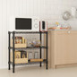 3Tier Wire Shelving Rack Shelf Adjustable Unit Commercial Garage Kitchen Storage — image 8 of 8