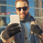 Unisex Touch Screen Gloves Full Finger Winter Warm Knitted Gloves For Warmth Running Cycling Camping Hiking — image 9 of 10