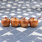 1 Set Solid Wood Spice Jar Sugar Bowl Salt Pepper Seasoning Box Japanese Style With Spoon And Lid Kitchen Tool GFA — image 9 of 14
