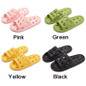 Slippers for Women Men Soft Sole Non-slip Bathroom Leaking Slippers Hollow Shower Shoes Bath Slippers Home Sandals Summer Beach Slides Couple Slippers — image 7 of 24
