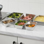 Stainless Steel Food Storage Container with Lid | Rectangular Kitchen Tray for Meal Prep, Snacks & Leftovers — image 4 of 12