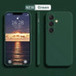 Colorful Liquid Silicone Case For S22 S23 S24 FE Plus Samsung Galaxy S25 S24 S23 S22 UItra Bracket Phone Cover — image 21 of 22