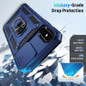 for iPhone Xs Max Case with Slide Lens Cover, HD Screen Protector, Military Grade Drop Protection, Magnetic Rotated Ring Holder Kickstand Phone Case — image 5 of 8