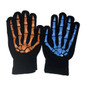 Glow in the Dark Skeleton Claw Gloves for All Ages Halloween Mittens Costume Accessories Noctilucence Full Finger Gloves — image 4 of 18
