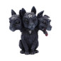 Cute Animal 3 Heads Dog Statue Decorative Figurines Resin Crafts Halloween Ornament Desk Decoration Home Decor Accessories — image 5 of 7