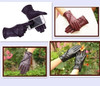 New Winter Ladies Leather Gloves Leather Lace Touch Gloves Warm  Cycling Gloves(3 Colors) — image 17 of 21