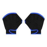 Aquatic Swimming Webbed Gloves Nylon Swimming Gloves Swim Exercise Training Fitness Water Resistance Hand Flippers Water Aerobics Glove Swim Gear Glovs Fit Aquatic Dive Surfing Hand Equipment — image 2 of 7