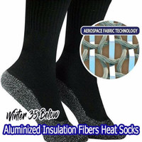 Winter 35 Aluminized Keep Feet Long Sock Heat Fibers Insulation Below Socks 2018 New — image 2 of 8