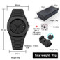 Waterproof Sports Watch for Men - Durable Rubber Strap Quartz Watch — image 17 of 40