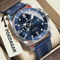 Luxury Trendy Man Wristwatch Square Dial Waterproof Luminous Date Week Men Watch Simple Business Quartz Leather Men's Watches Reloj — image 23 of 31