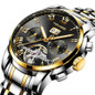 TEVISE Tourbillon Calendar Watch for Men | Classic Mechanical Timepiece with Date Display — image 9 of 17