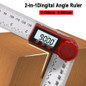 0-200mm 0-300mm Digital Meter Angle Inclinometer Angle Digital Ruler Electron Goniometer Protractor Angle finder Measuring Tool — image 9 of 19