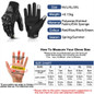 Summer Breathable Full Finger Motorcycle Gloves – Non-slip, Wear-resistant Racing Gloves with Touch Screen for Moto Bikers — image 6 of 10