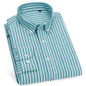 Mens Oxford Shirts Formal Business Long Sleeves Cotton Casual Dress Shirts Tops — image 12 of 16