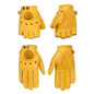 Mens Reverse Stitched Driving Motorcycle Breathable Gloves Non-slip — image 8 of 11
