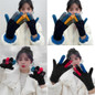 Cartoon Funny Expression Gloves Five Finger Gloves for Outdoor Cycling — image 9 of 12