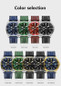 Luxury Trendy Man Wristwatch Square Dial Waterproof Luminous Date Week Men Watch Simple Business Quartz Leather Men's Watches Reloj — image 9 of 31