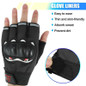1 Pair Motorcycle Gloves, Half Finger / Full Finger Motorbike Riding Gloves Touchscreen Gloves Outdoor Sports Cycling Hiking Gloves Tactical Mittens Skiing Glove — image 15 of 70