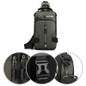 Men's Crossbody Bag, Multi-functional Waterproof Casual Shoulder Bag Fashion Single Shoulder Crossbody Bag Shoulder Backpack With USB Charging Port, Multiple Pockets For Hiking Cycling Mountaineering — image 10 of 34