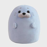 Plush Seal Pillow Stuffed Animal Cute Squishy Seal Plushie Soft Huggable Toy — image 2 of 9