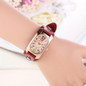 Color scale retro square women's quartz watch — image 15 of 22