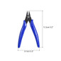 1PC/2PCS/3PCS Universal Pliers Multi Functional Tools Electrical Wire Cable Cutters Cutting Side Snips Flush Plier Nipper Hand Tools — image 23 of 23