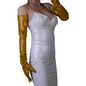 Bold Color Choices Smooth Full Length Gloves Cosplay Photography Prop Durable Faux Leather — image 5 of 13