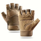 1pair Half Finger Anti-Slip Gloves Premium Cool Dessert Gloves, For Cycling Hiking Training Outdoor Sports — image 4 of 11