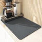 Absorbent Kitchen Dish Drying Mats, Spill Resistant Coffee Mats Easy Clean Countertop Coffee Maker Mats for Coffee Machines, Dish Racks, Kitchen Countertops, Kitchen Accessories — image 15 of 19