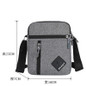 Men Casual Crossbody Bags Zipper Shoulder Bag Messenger Bag Sport Bag — image 6 of 11