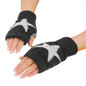 Knitted Gloves for Adult Mittens Male Female Winter Gloves with Pentagram Pattern Fingerless Gloves SNO — image 8 of 8