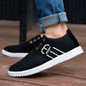 Men Fashion Lace Up Canvas Shoes Male Sneakers Casual Breathable Flat Shoes All-match Leisure Canvas Shoes Sport Shoes Men Student Skateboard Shoes — image 16 of 17