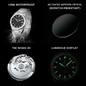 Cadisen Men's Automatic Watch Stainless Steel NH35 Movement Fashion Chronograph — image 4 of 10