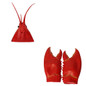 Halloween Cosplays Game Dress up Prop Funny Lobster Claws Gloves Hand Weapons Prop Halloween Costume MIS — image 8 of 12
