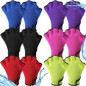 New 1 Pair/ 2 Pairs Webbed Swim Gloves, Unisex Swimming Gloves Aquatic Swim Training Gloves Fitness Water Resistance Training Gloves for Swimming and Diving with Wrist Strap — image 5 of 58