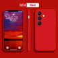 Colorful Liquid Silicone Case For S22 S23 S24 FE Plus Samsung Galaxy S25 S24 S23 S22 UItra Bracket Phone Cover — image 9 of 22