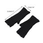 Winter Warm Gloves Fingerless Wrist Length Warm Gloves Hand Arm Warmer Half Finger Gloves Stretchy Knitted Gloves ZOU — image 4 of 22