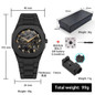 Waterproof Sports Watch for Men - Durable Rubber Strap Quartz Watch — image 29 of 40